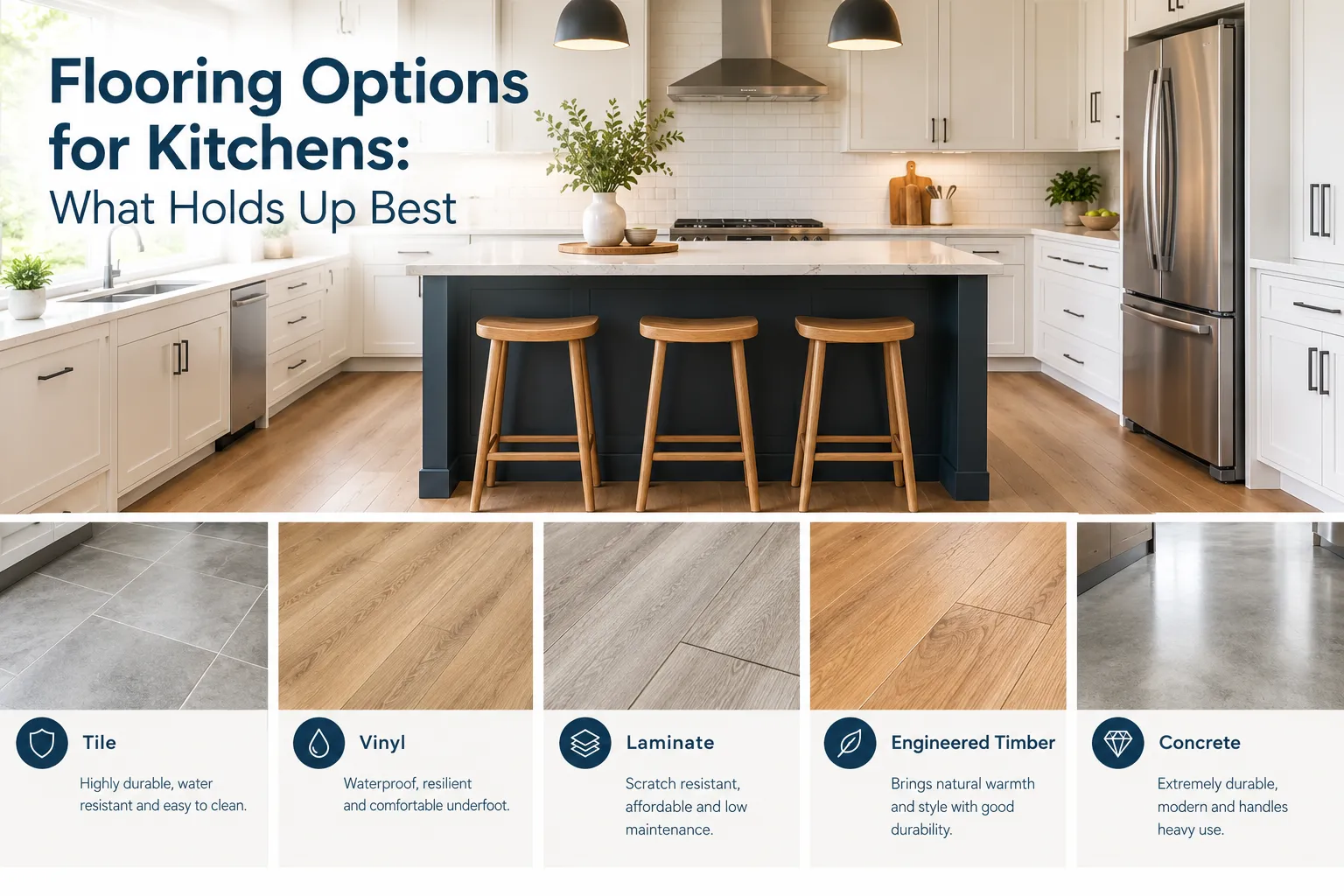 Flooring Options for Kitchens